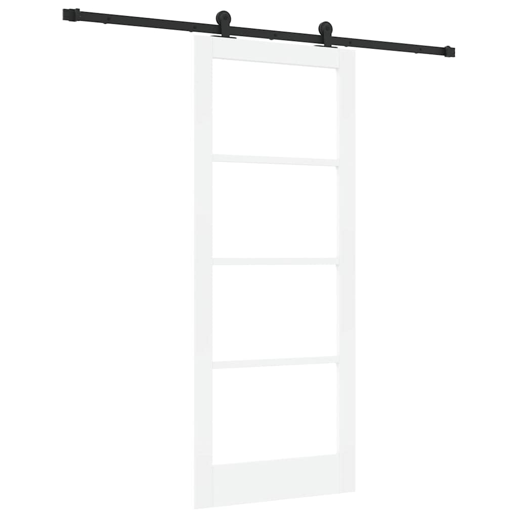 Slankios durys ORKDAL Balta ir juoda 83 x 202 cm