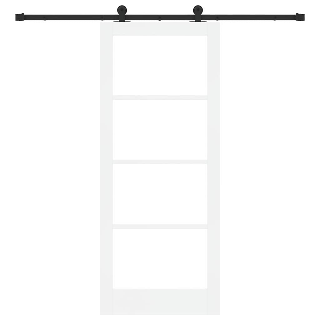 Slankios durys ORKDAL Balta ir juoda 83 x 202 cm
