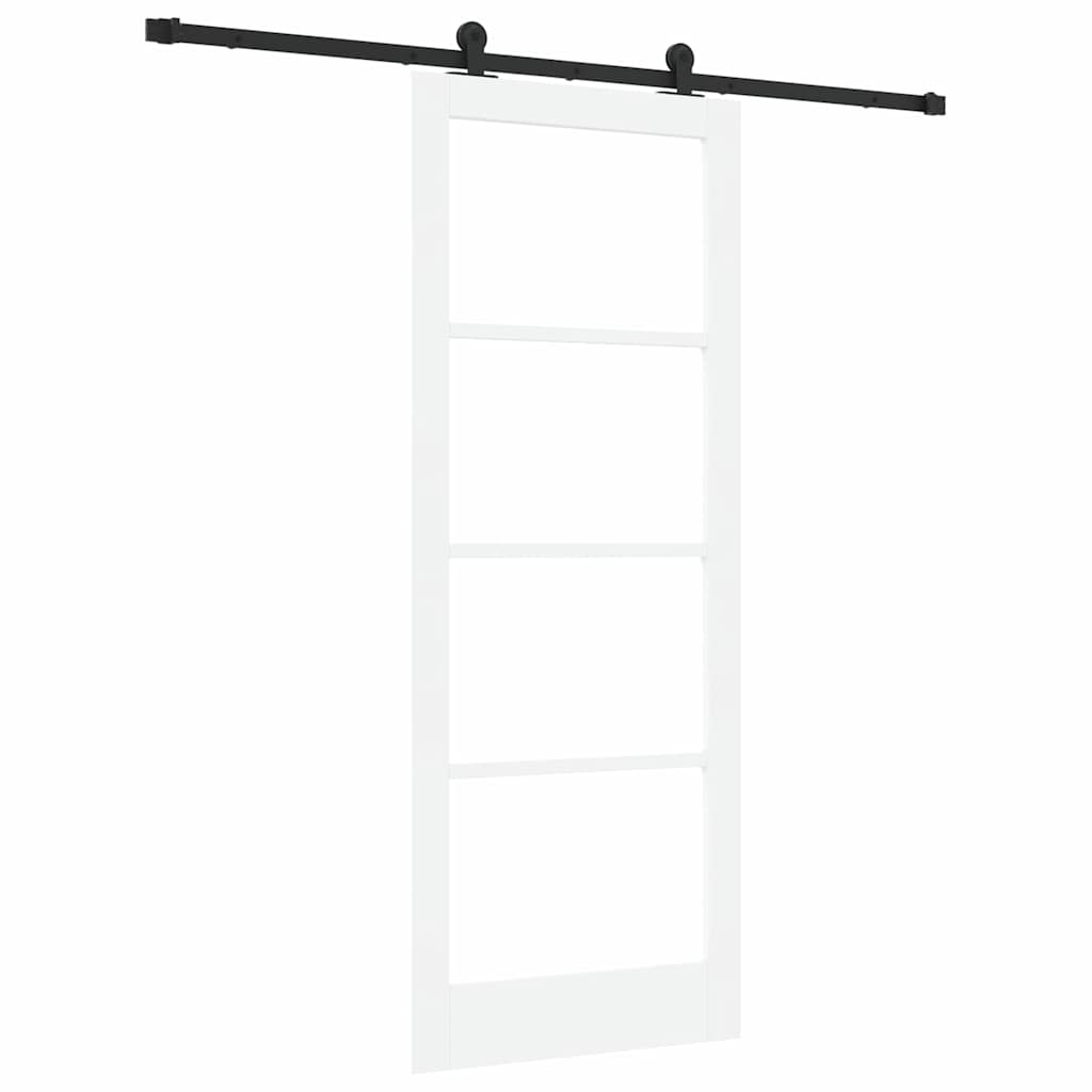 Slankios durys ORKDAL Balta ir juoda 83 x 211 cm