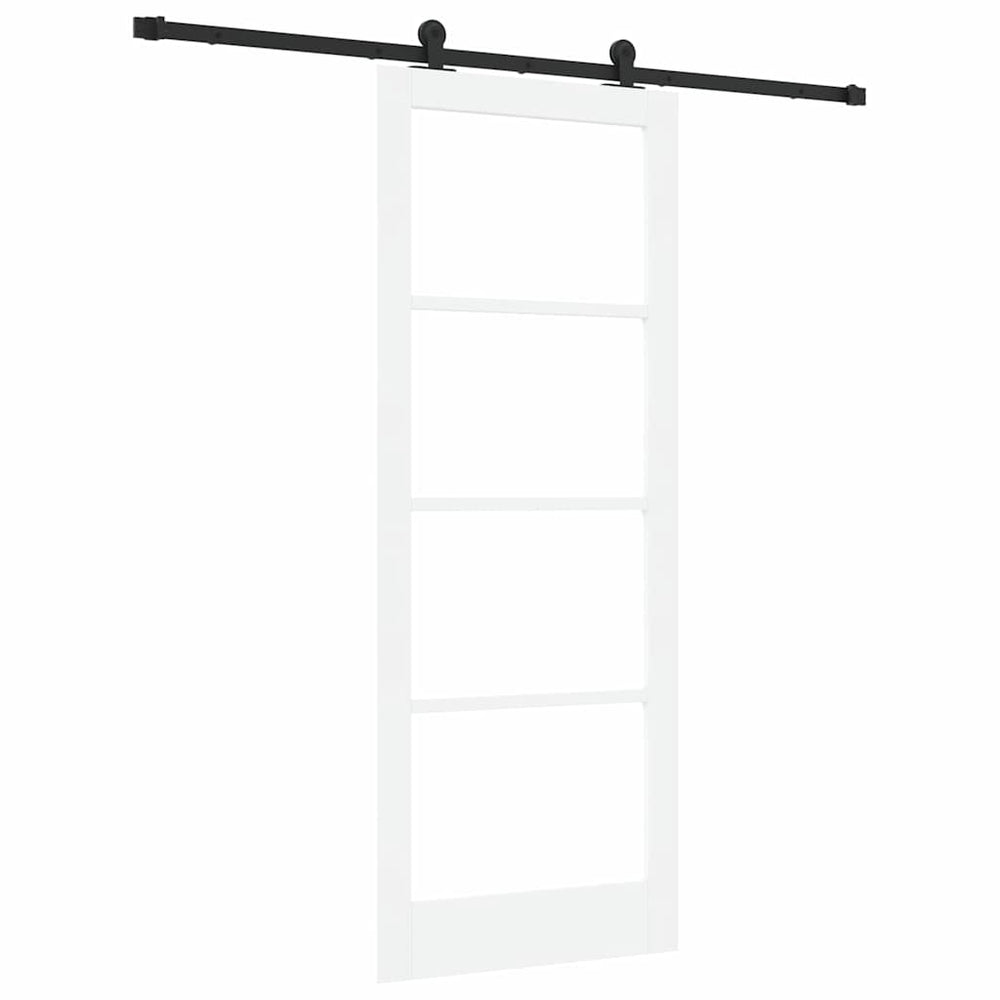 Slankios durys ORKDAL Balta ir juoda 83 x 211 cm