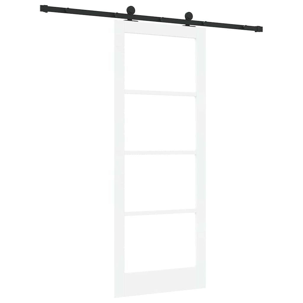 Slankios durys ORKDAL Balta ir juoda 83 x 211 cm