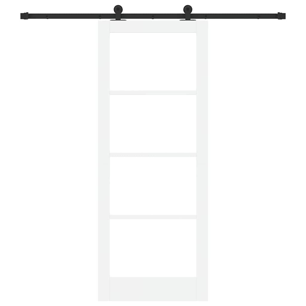 Slankios durys ORKDAL Balta ir juoda 83 x 211 cm