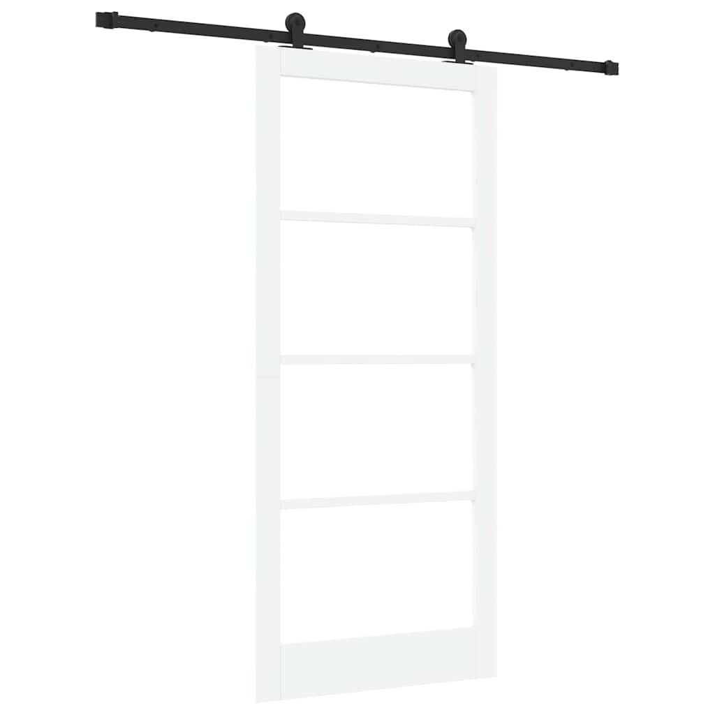 Bīdāmās durvis ORKDAL Balts un melns 93 x 211 cm