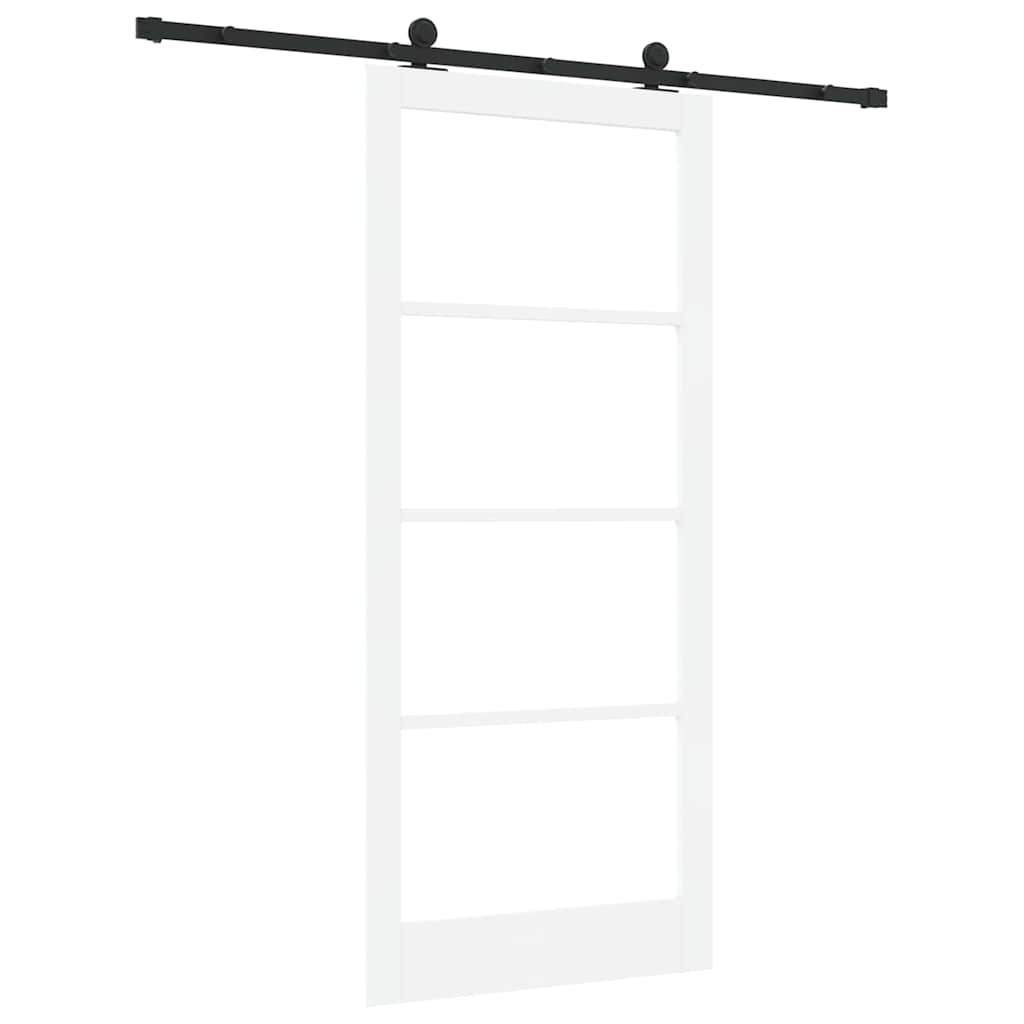 Bīdāmās durvis ORKDAL Balts un melns 93 x 211 cm