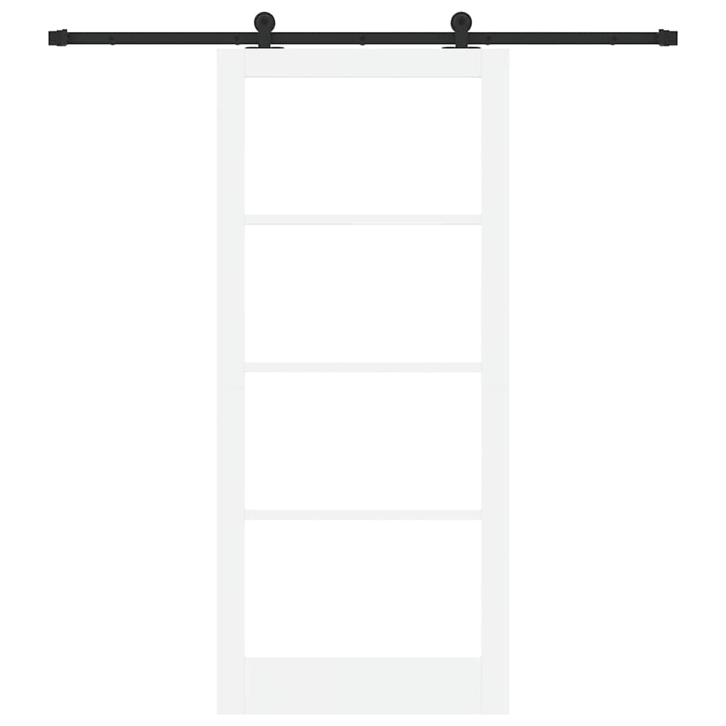 Bīdāmās durvis ORKDAL Balts un melns 93 x 211 cm