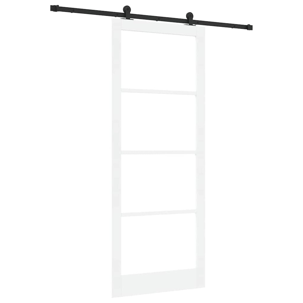 Slankios durys ORKDAL Balta ir juoda 93 x 232 cm