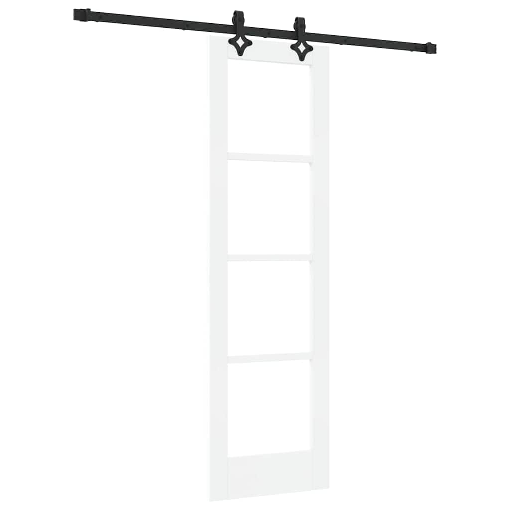 Bīdāmās durvis ORKDAL Balts un melns 61 x 198,5 cm
