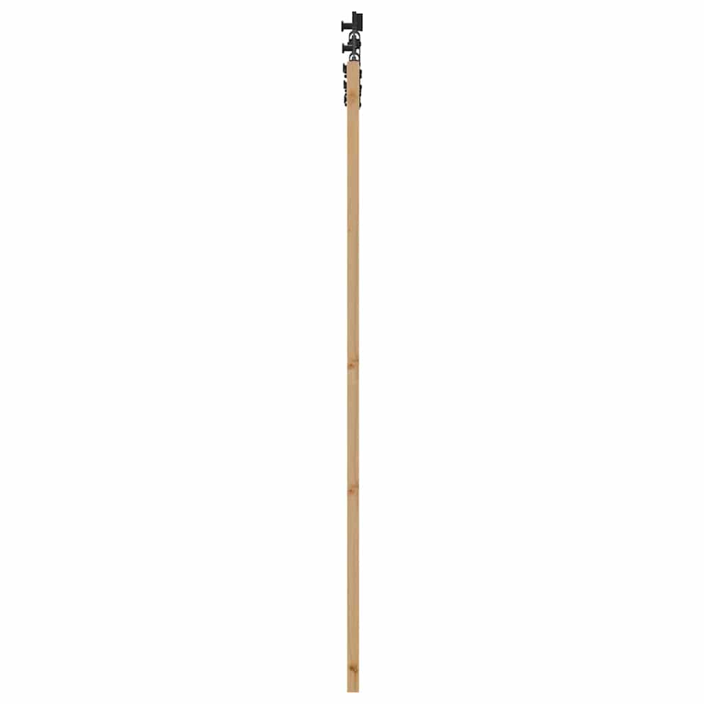 Slankios durys ORKDAL Natūrali ir juoda 73,5 x 198,5 cm