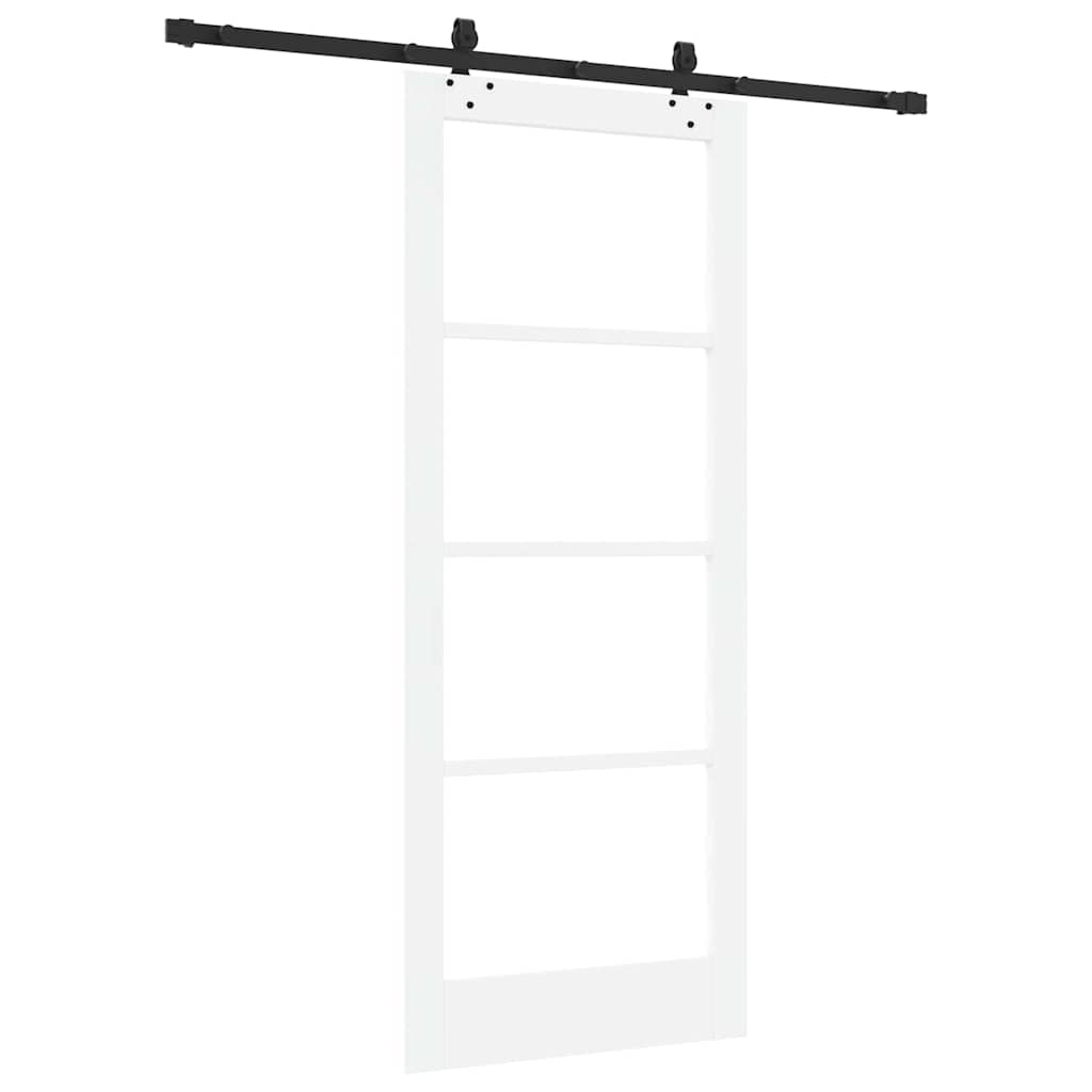 Bīdāmās durvis ORKDAL Balts un melns 83 x 202 cm