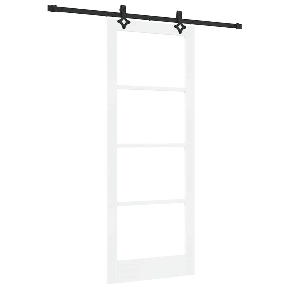 Slankios durys ORKDAL Balta ir juoda 83 x 211 cm