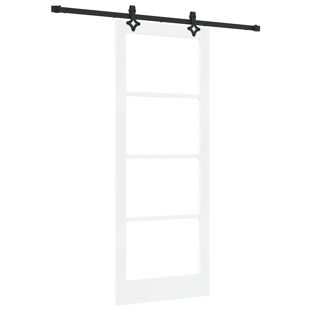 Slankios durys ORKDAL Balta ir juoda 83 x 211 cm