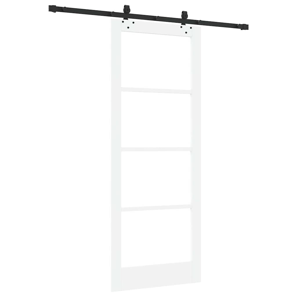 Slankios durys ORKDAL Balta ir juoda 83 x 211 cm