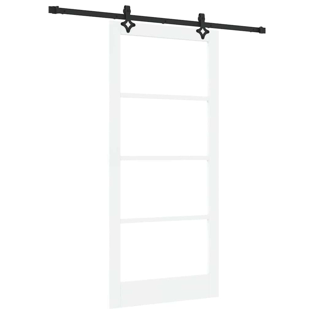 Slankios durys ORKDAL Balta ir juoda 93 x 202 cm