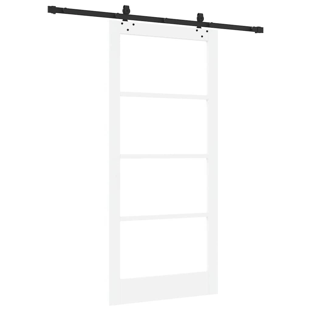 Slankios durys ORKDAL Balta ir juoda 93 x 202 cm