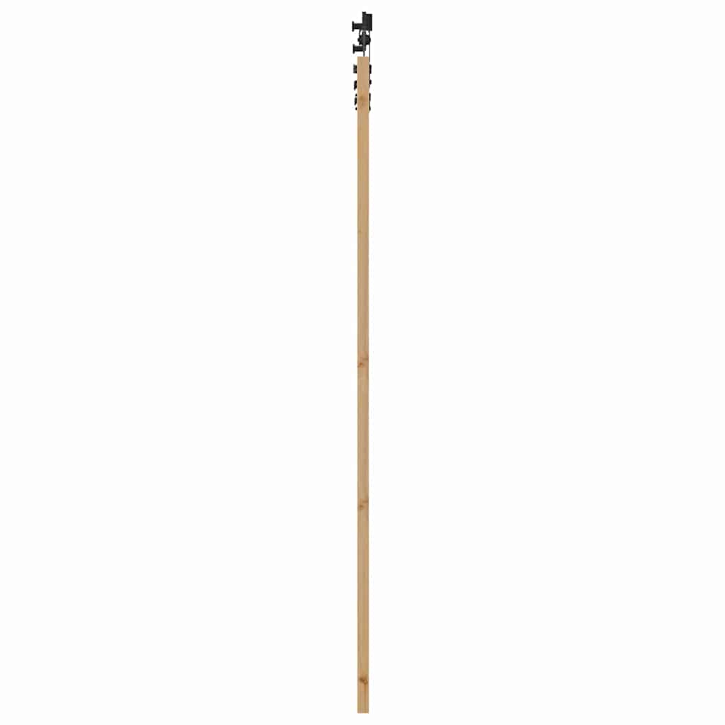 Slankios durys ORKDAL Natūrali ir juoda 93 x 211 cm