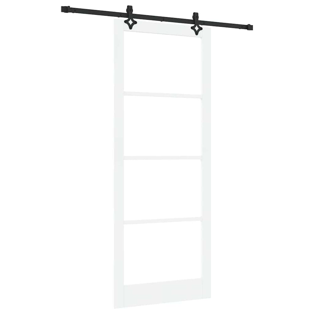 Slankios durys ORKDAL Balta ir juoda 93 x 232 cm