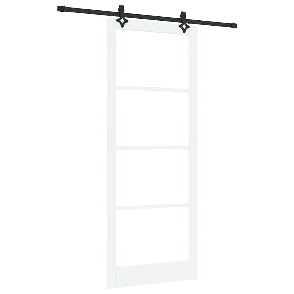 Slankios durys ORKDAL Balta ir juoda 93 x 232 cm