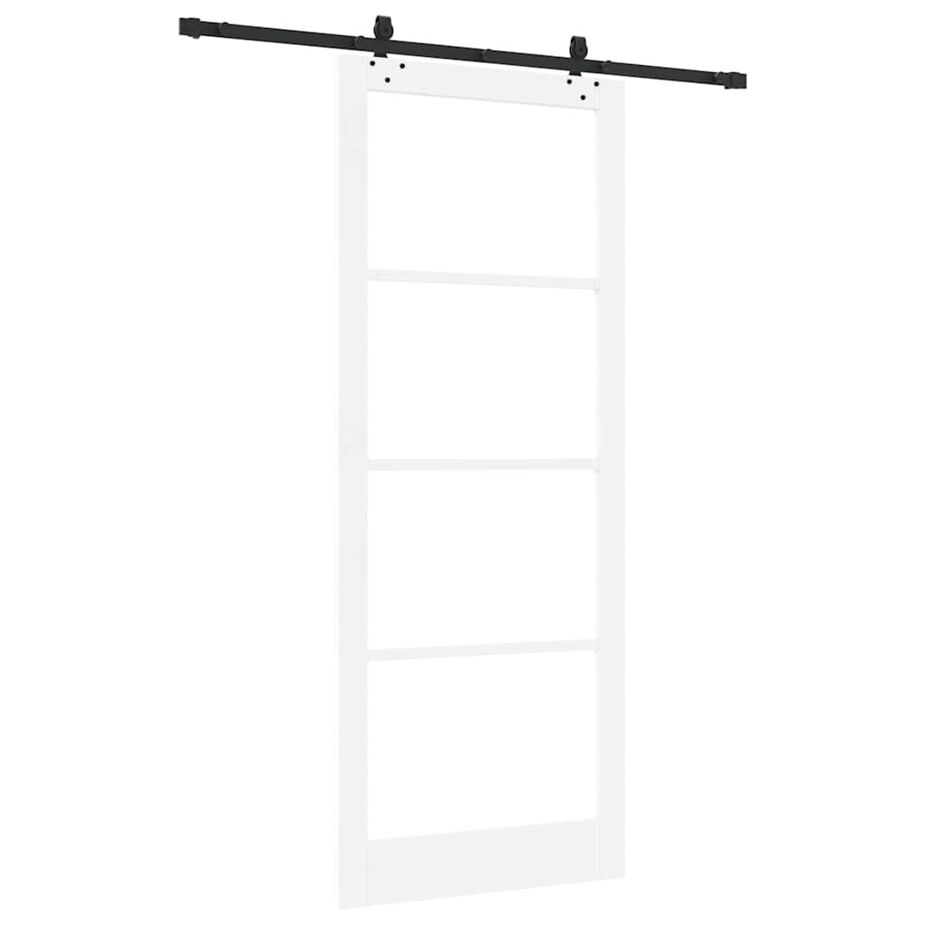 Slankios durys ORKDAL Balta ir juoda 93 x 232 cm