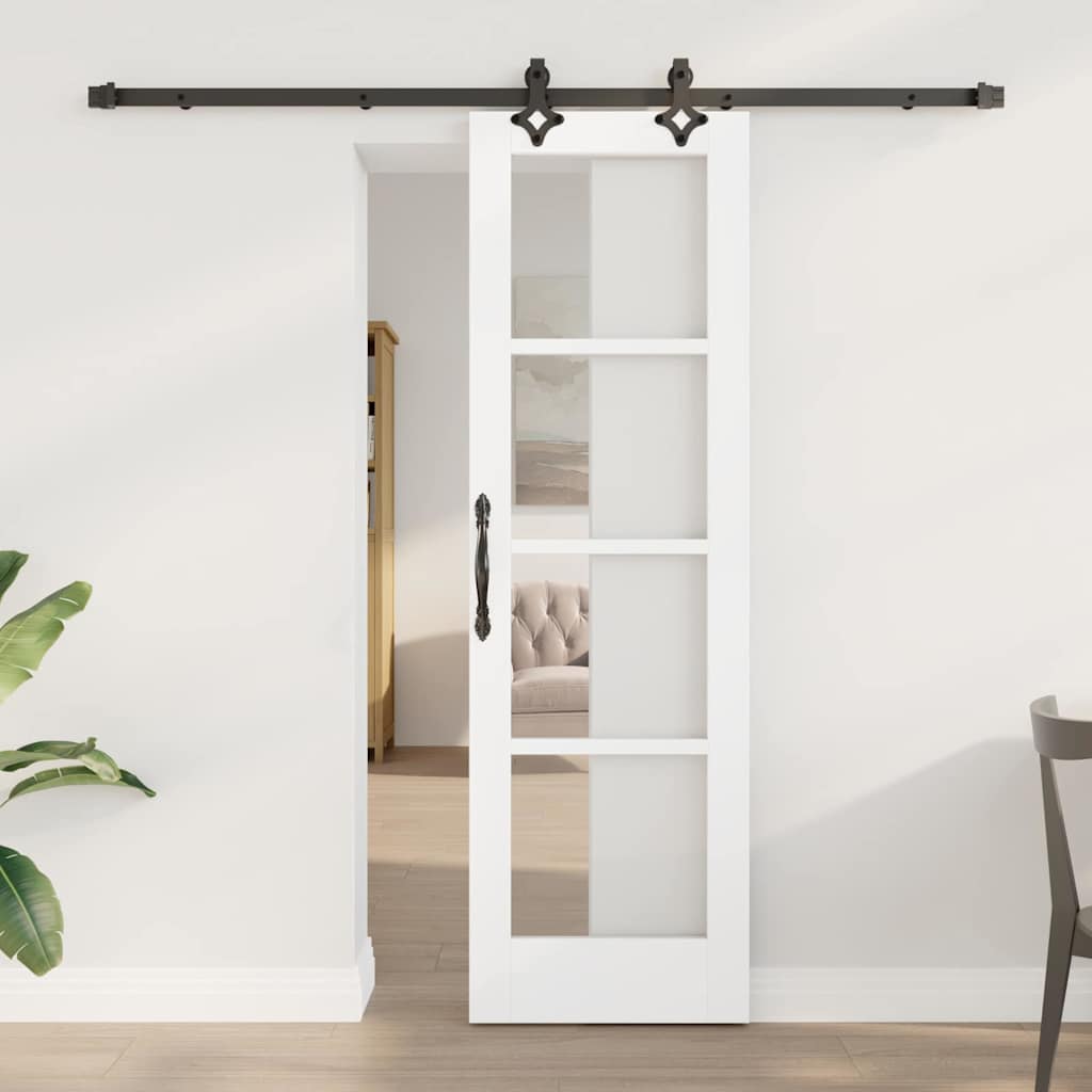 Slankios durys ORKDAL Balta ir juoda 61 x 198,5 cm