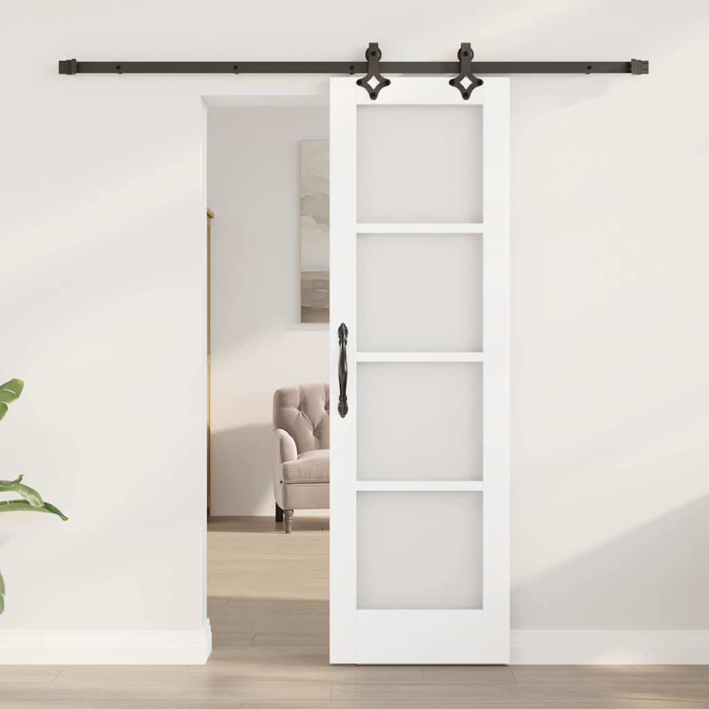 Slankios durys ORKDAL Balta ir juoda 61 x 198,5 cm