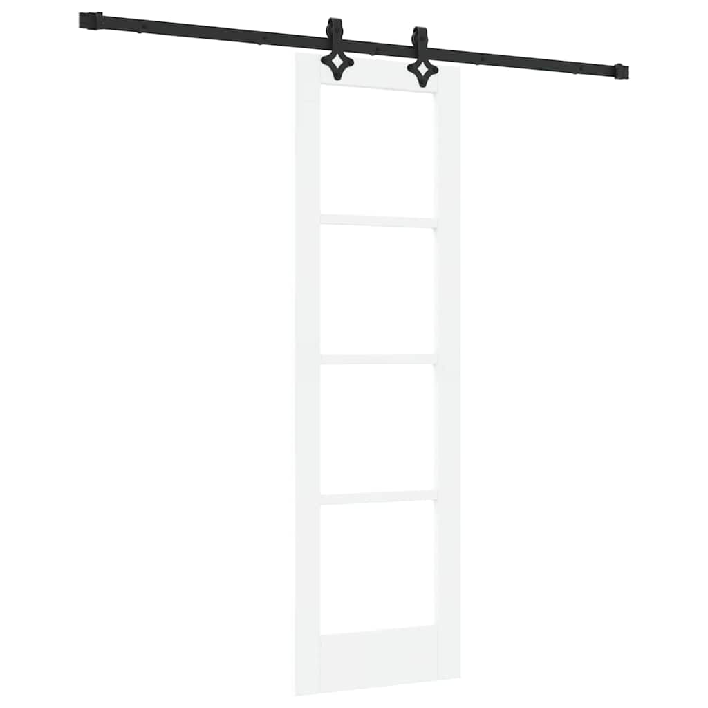 Slankios durys ORKDAL Balta ir juoda 61 x 198,5 cm