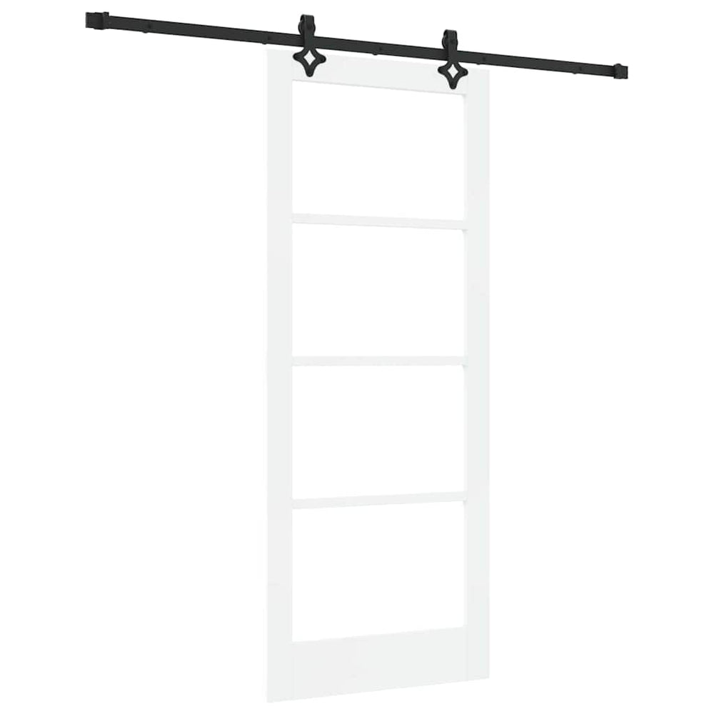 Slankios durys ORKDAL Balta ir juoda 83 x 202 cm