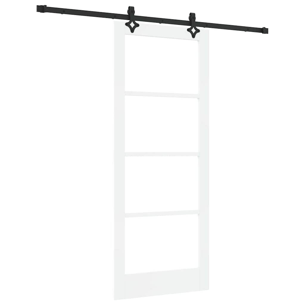Bīdāmās durvis ORKDAL Balts un melns 83 x 202 cm