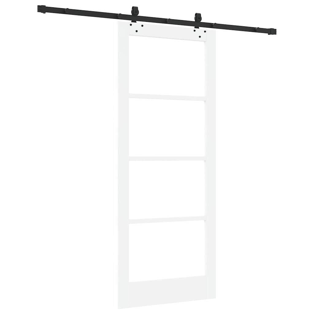Bīdāmās durvis ORKDAL Balts un melns 83 x 202 cm