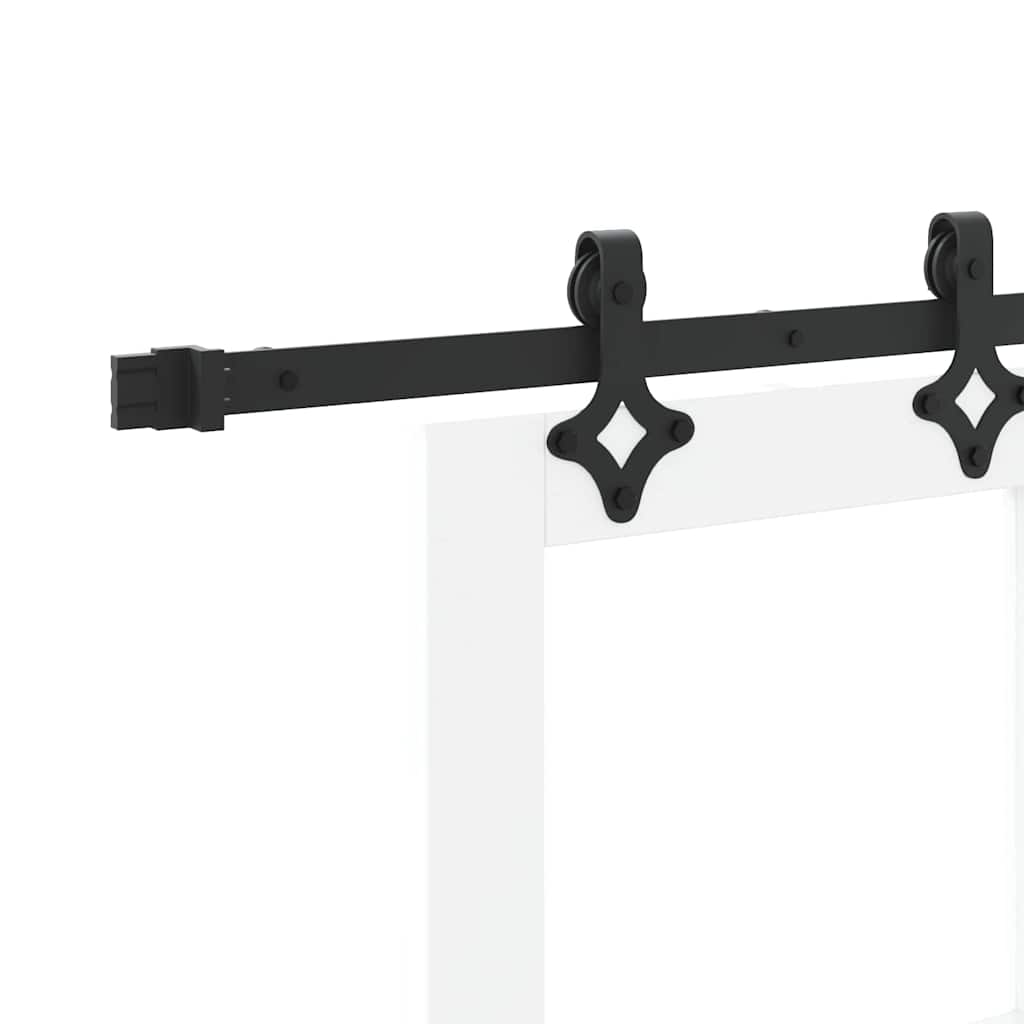 Slankios durys ORKDAL Balta ir juoda 83 x 211 cm