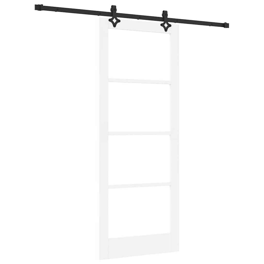 Slankios durys ORKDAL Balta ir juoda 83 x 211 cm