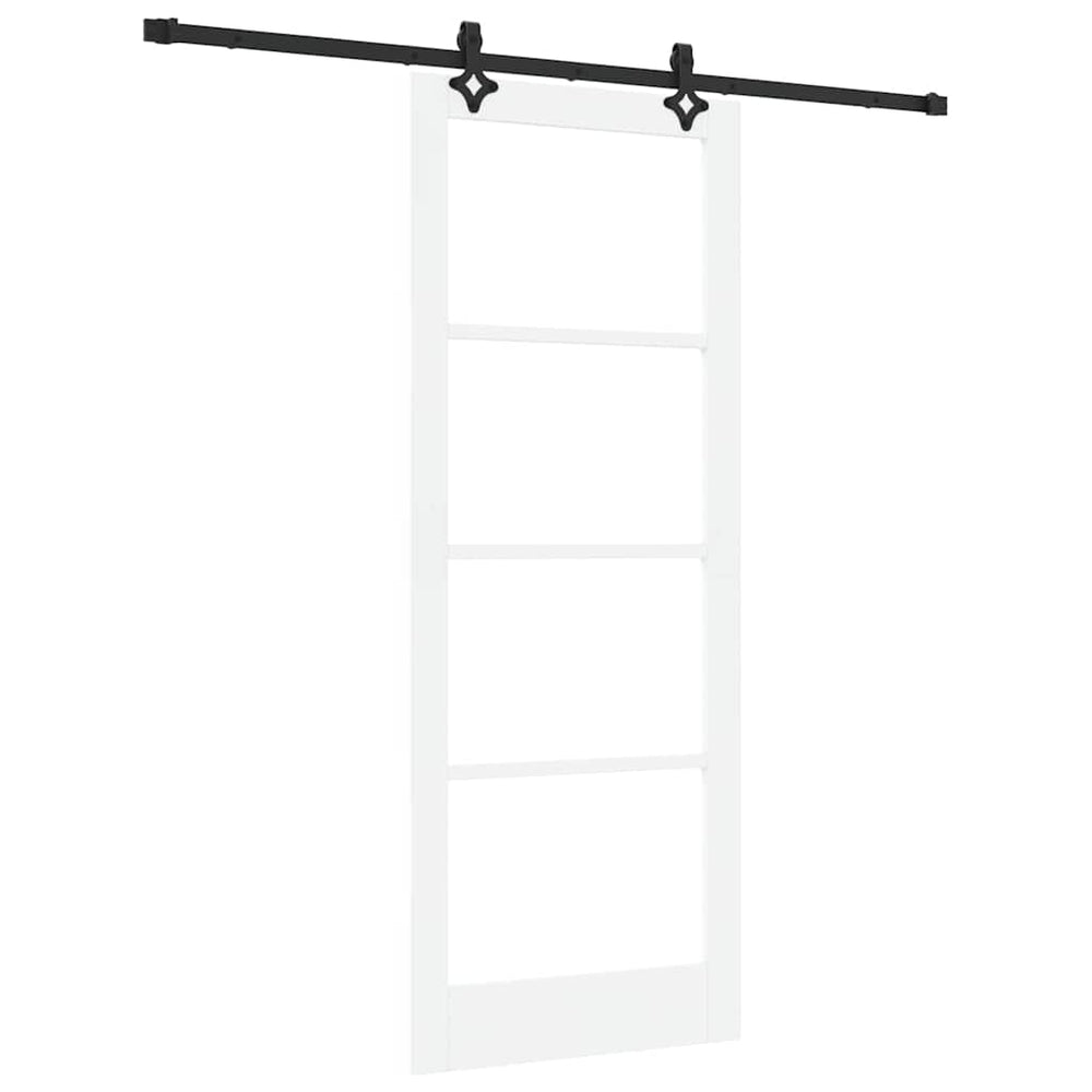 Slankios durys ORKDAL Balta ir juoda 83 x 211 cm