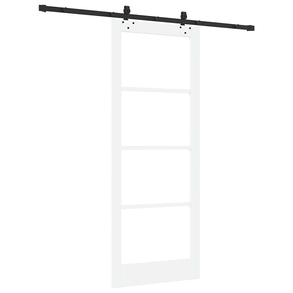 Slankios durys ORKDAL Balta ir juoda 83 x 211 cm