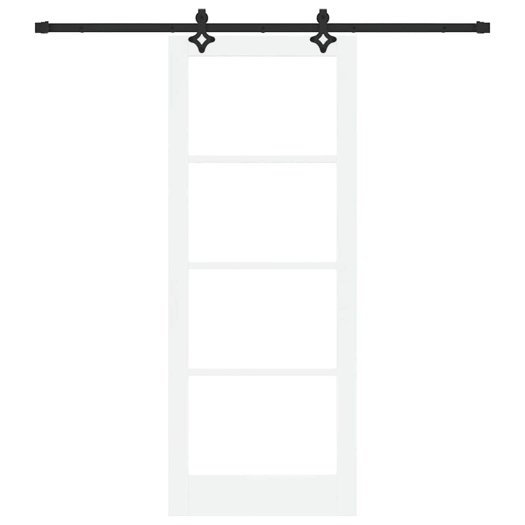 Slankios durys ORKDAL Balta ir juoda 83 x 211 cm