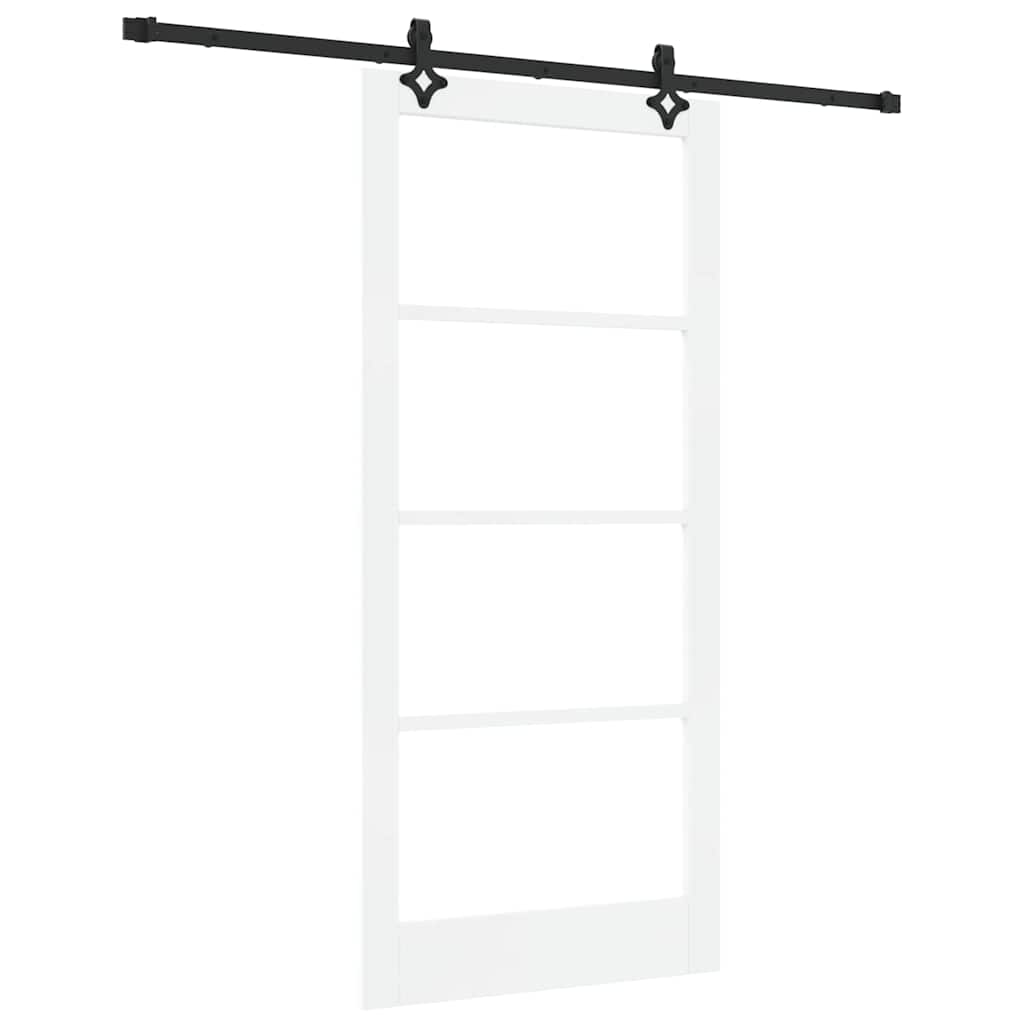 Slankios durys ORKDAL Balta ir juoda 93 x 202 cm
