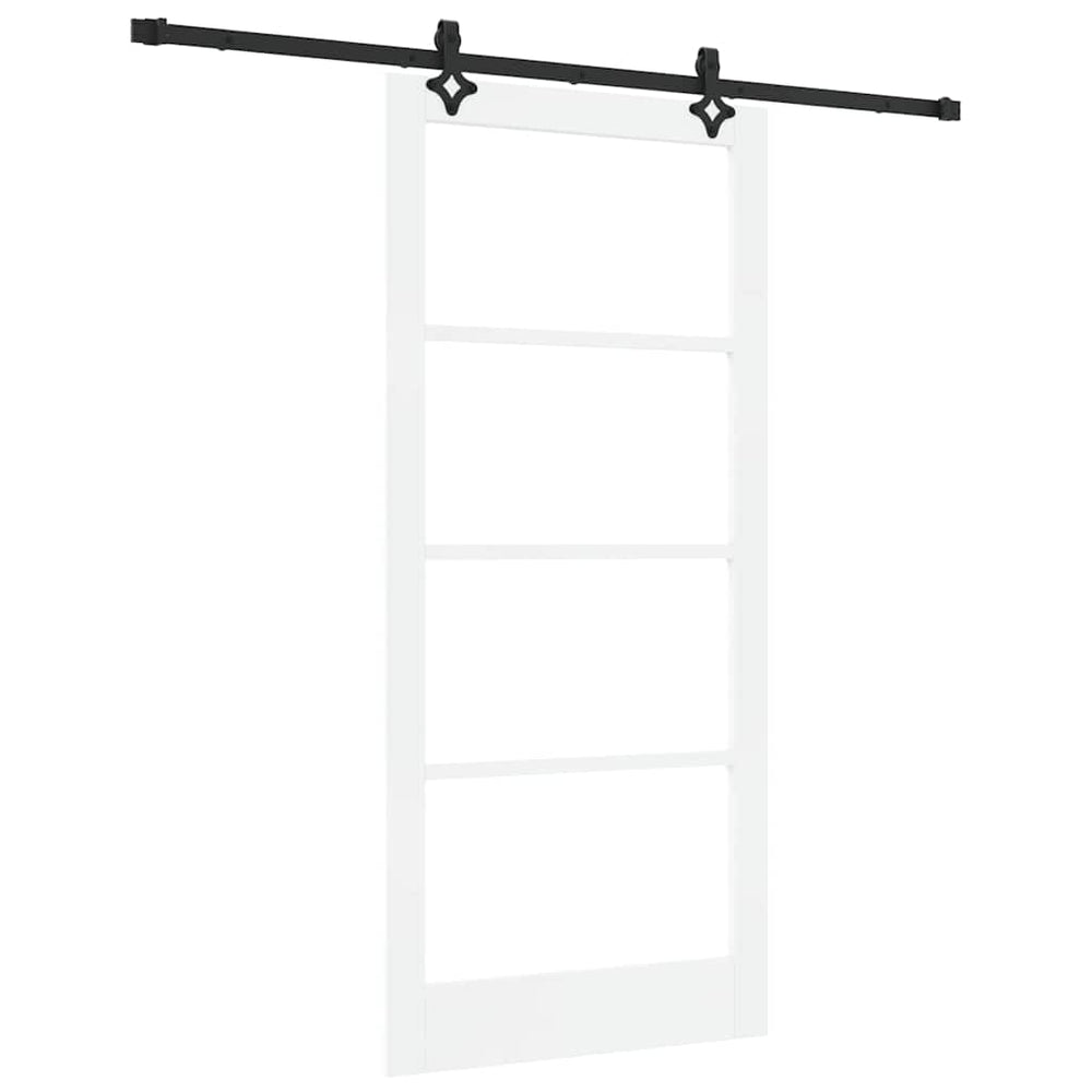 Slankios durys ORKDAL Balta ir juoda 93 x 202 cm