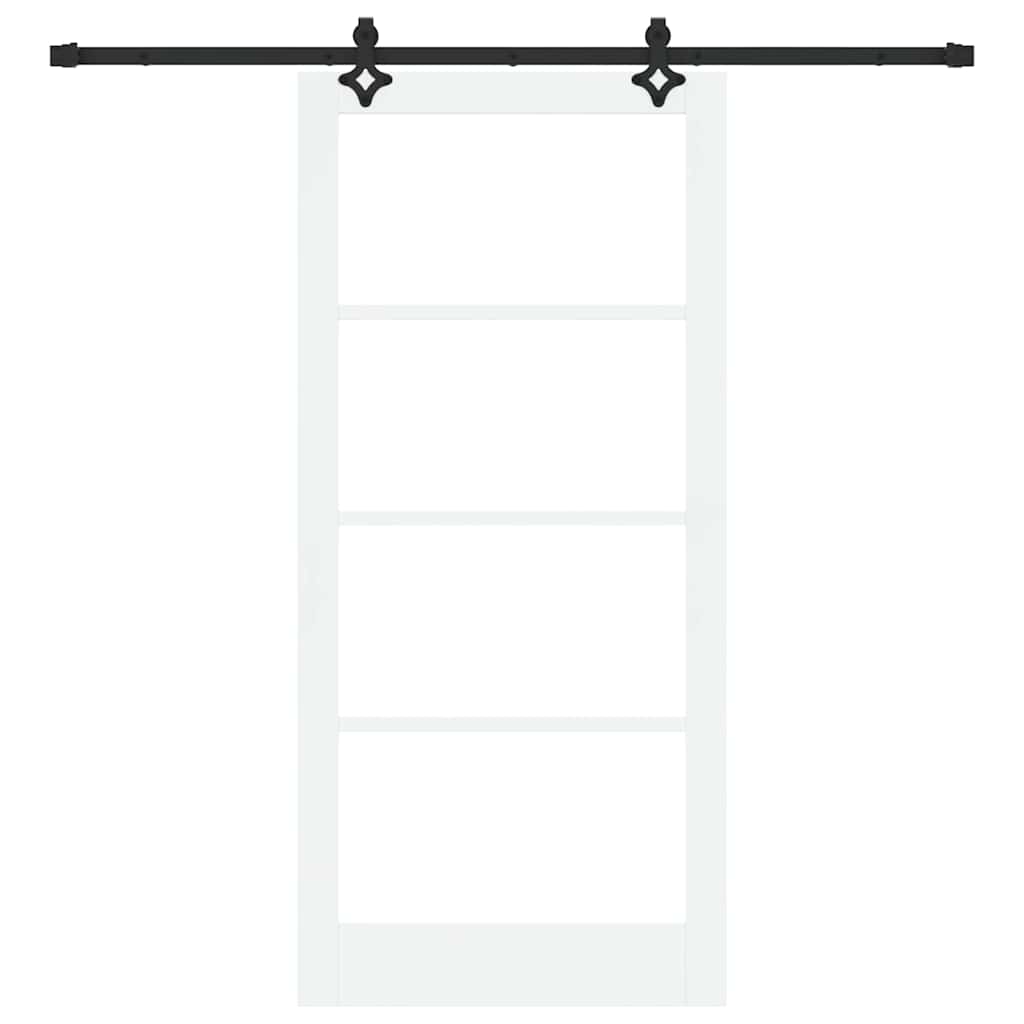 Slankios durys ORKDAL Balta ir juoda 93 x 202 cm