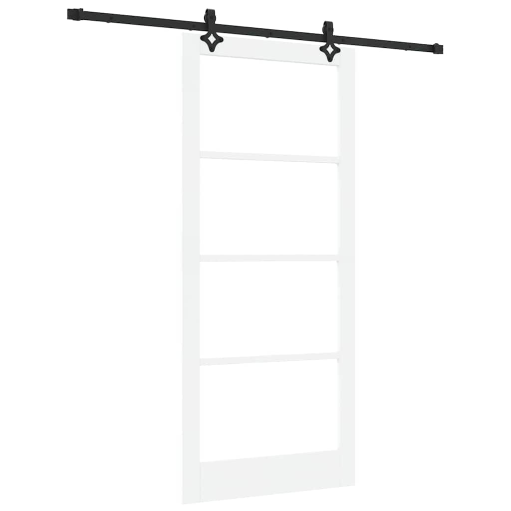 Slankios durys ORKDAL Balta ir juoda 93 x 211 cm