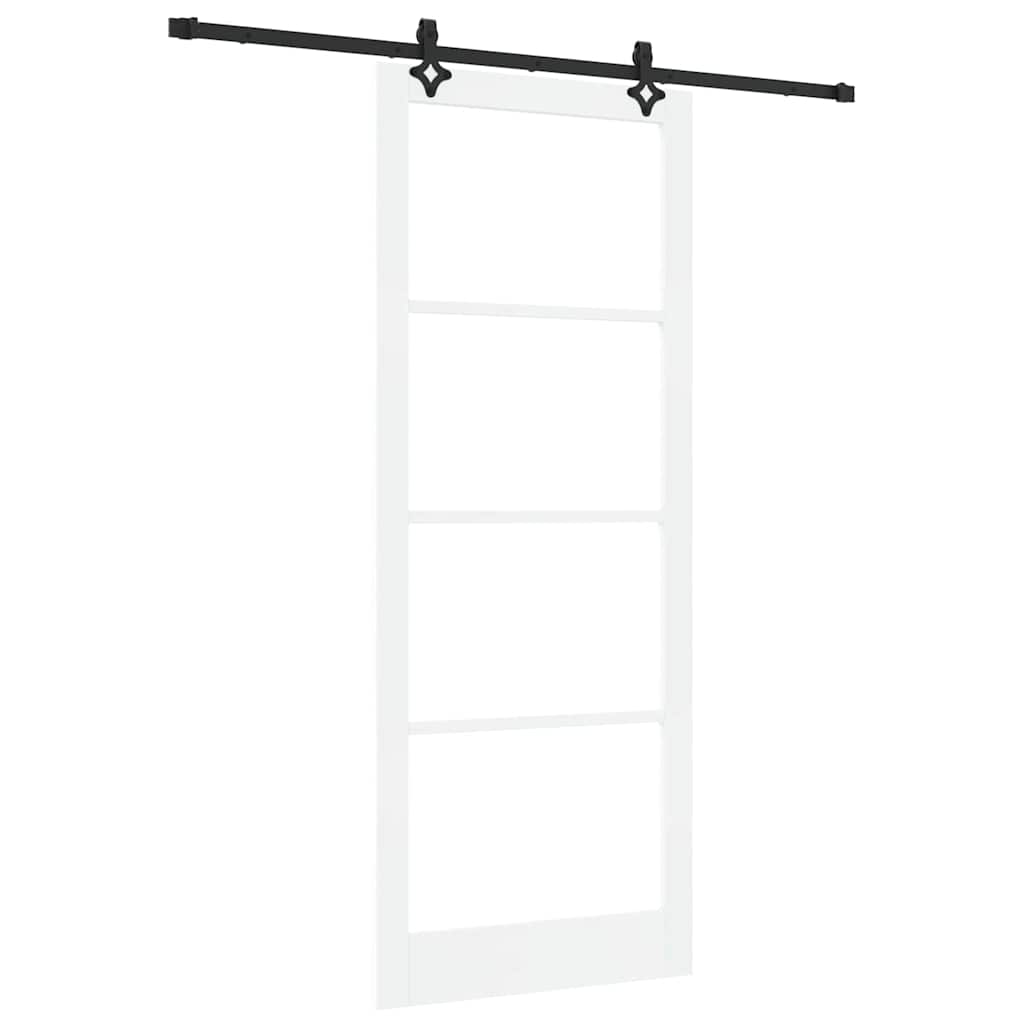 Slankios durys ORKDAL Balta ir juoda 93 x 232 cm