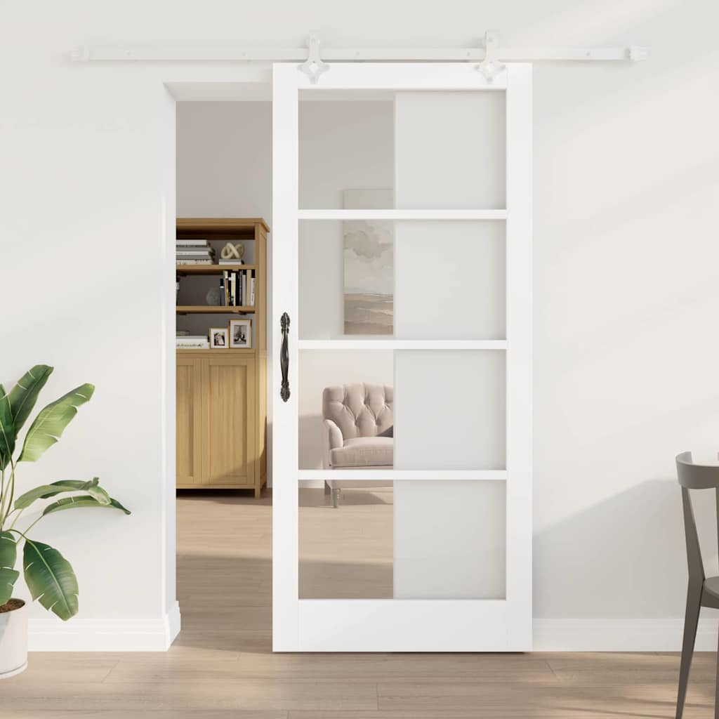 Sliding Door White 93 x 211 cm