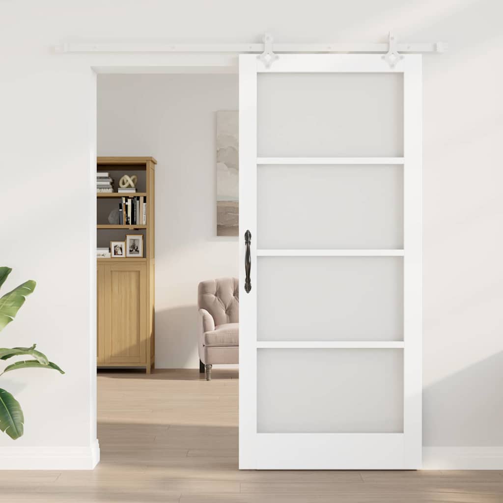Sliding Door White 93 x 211 cm