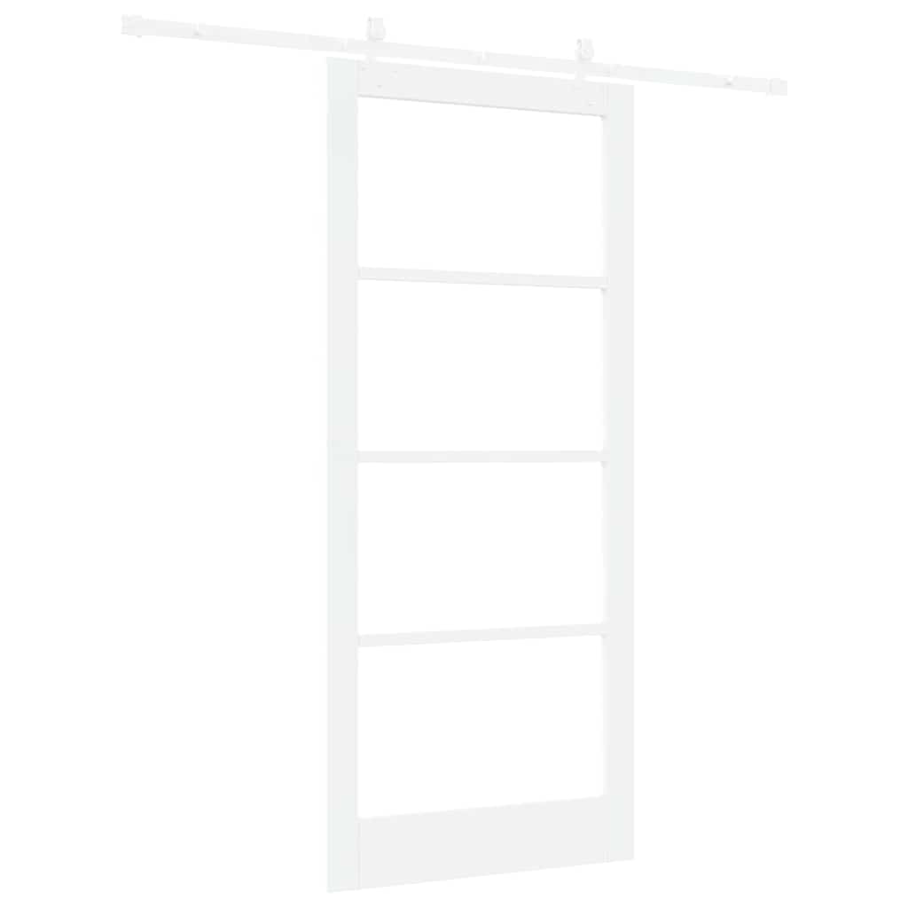 Sliding Door White 93 x 211 cm