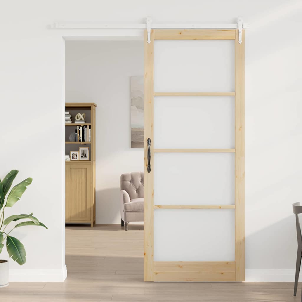 Bīdāmās durvis Naturālā 93 x 232 cm