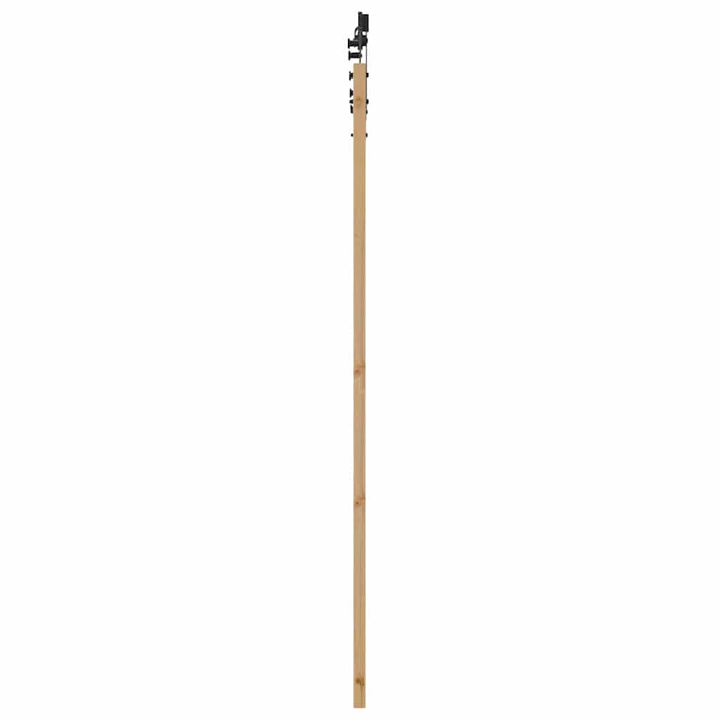 Slankios durys Natūrali ir juoda 93 x 202 cm