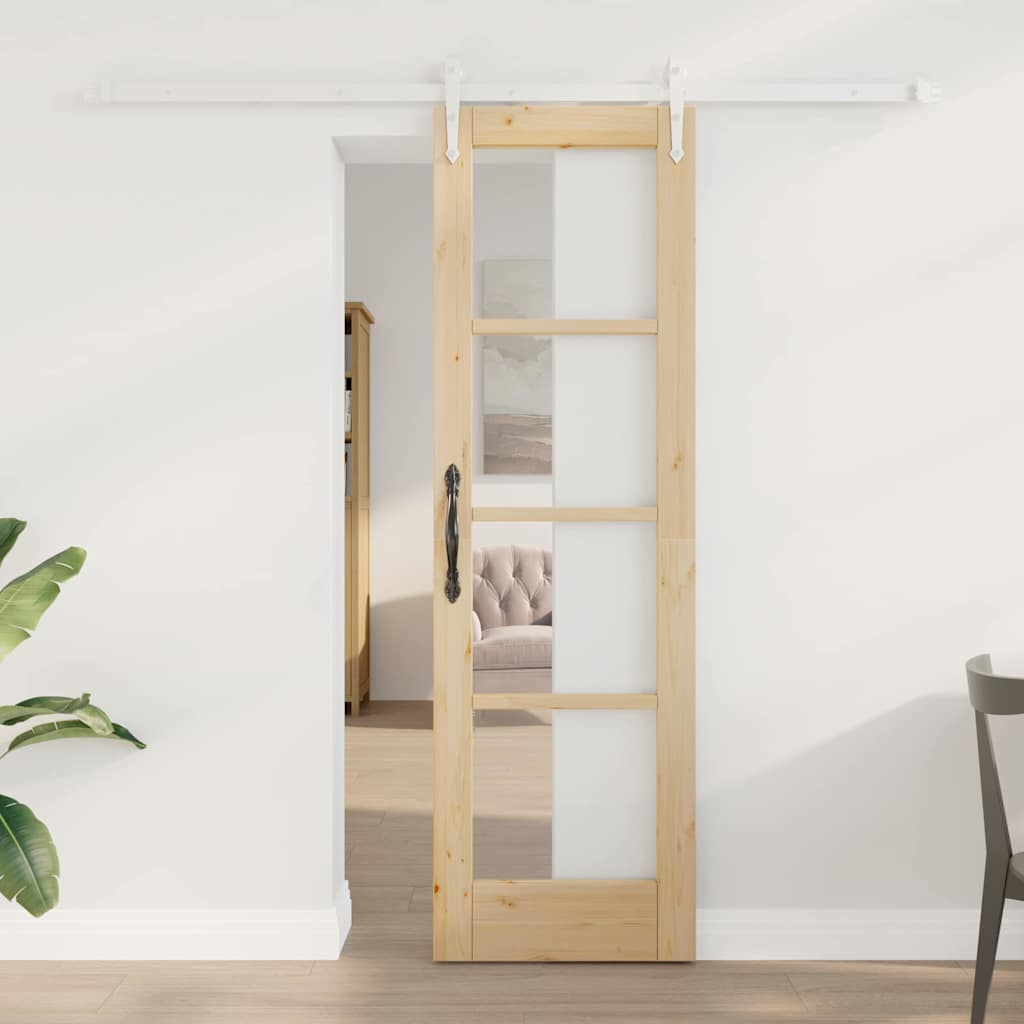 Sliding Door Natural 61 x 198.5 cm