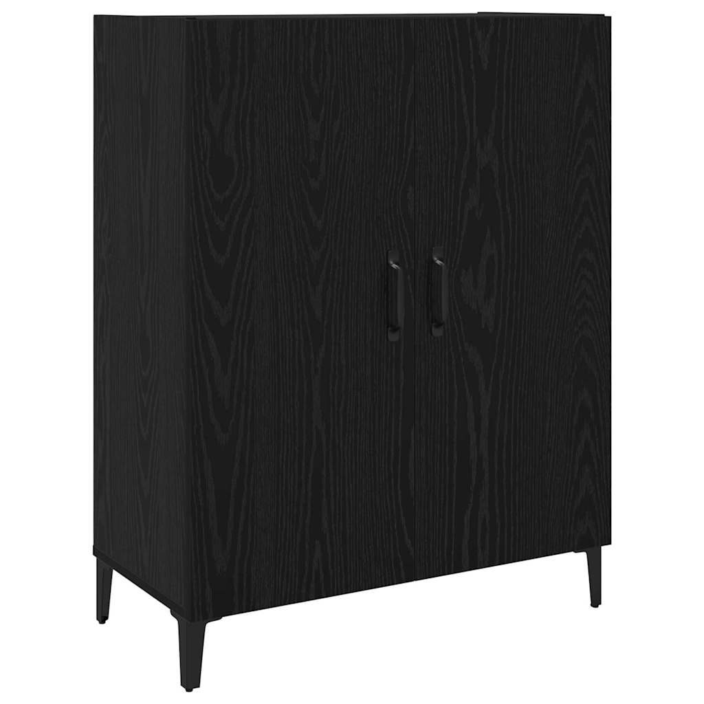 Kabalas 2 pcs Juodas ąžuolas 69.5 x 32.5 x 180 cm