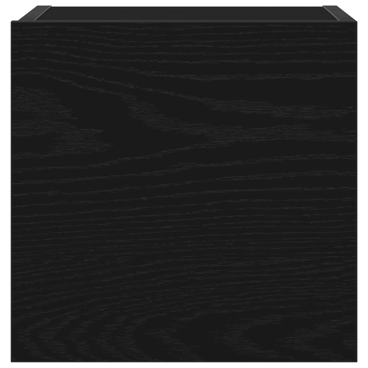 TV spintelių komplektas 7 pcs Juodas ąžuolas 100 x 30 x 30 cm