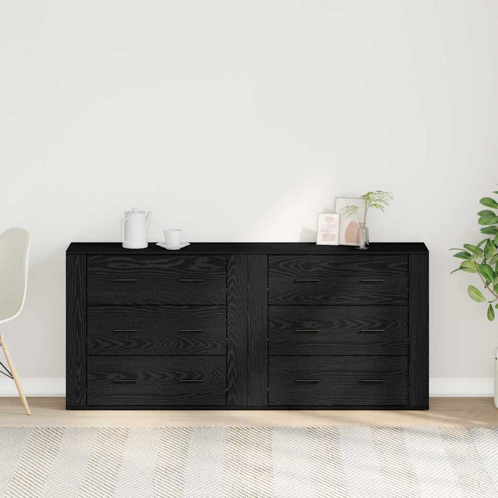Kabalas melnais ozols 160 x 33 x 70 cm Apstrādāta koksne