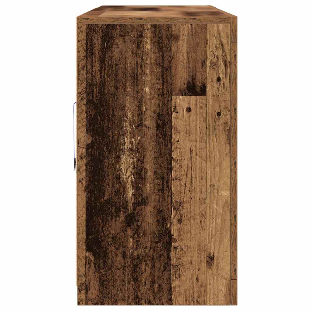LED Bufetas Senas medis 162 x 37 x 67 cm Apdirbta mediena