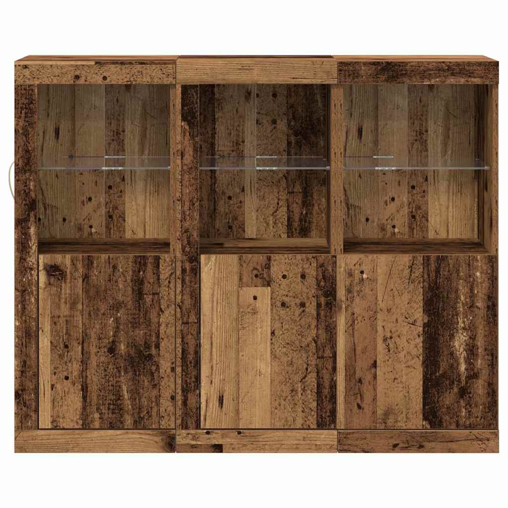 Kabalas 3 pcs Sena mediena 123 x 37 x 100 cm Apdirbta mediena