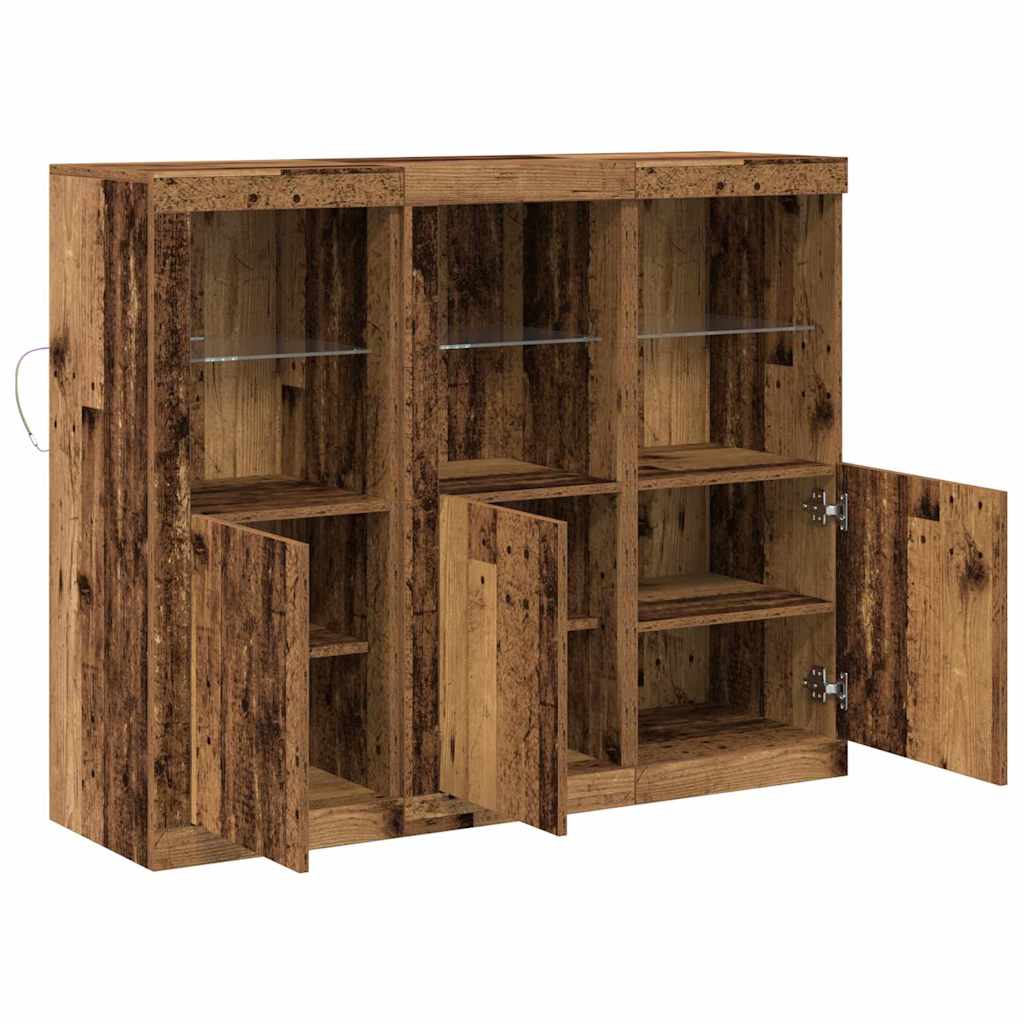 Kabalas 3 pcs Sena mediena 123 x 37 x 100 cm Apdirbta mediena